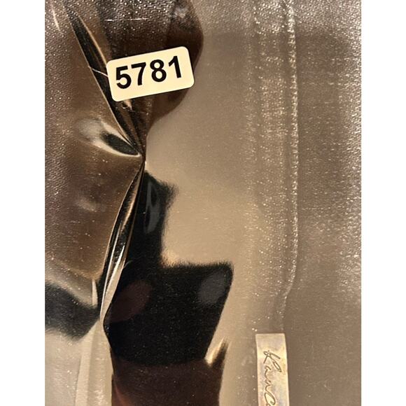 KanCan Boot Cut Raw Hem Women's Size 29/31 Black jeans high rise 90's - Picture 11 of 11